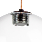 801180 Люстра SFERETTA LED 18х1,35W 1200LM КОФЕЙНЫЙ/ПРОЗРАЧНЫЙ 3000K