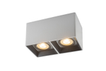 DK3035-WB Светильник накладной IP 20, 10 Вт, GU5.3, LED, белый/черный, пластик