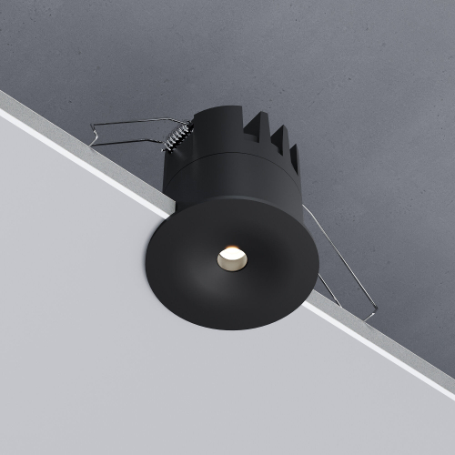 Купить Светильник встраиваемый светодиодный Binnie 12W 4000K черный 15275/LED