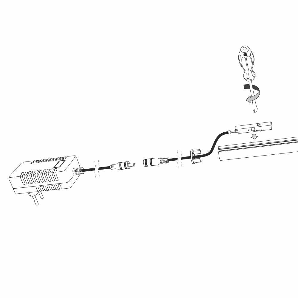 Mini Magnetic Блок питания 48W черный 95060/00