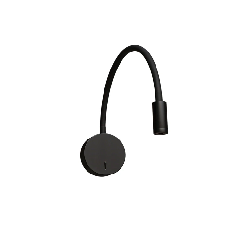 Купить A5879AP-1BK Светильник настенный ASTA 300Lm 3000K, 5W, Ø90x25 черный IP20