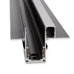 Slim Magnetic Шинопровод встраиваемый с местом под светодиодную ленту чёрный (2м) 85132/00 85132/00