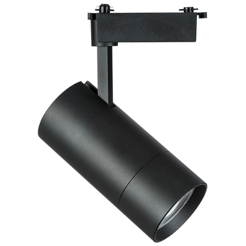 Купить 229437 Светильник для 1-фазного трека VOLTA LED COB 40W 3600LM 18-60G ЧЕРНЫЙ 3000K