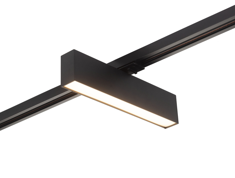 DK6430-BK Трековый светильник IP 20, 10 Вт, LED 3000, черный, алюминий