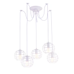Подвесная люстра Arte Lamp SPIDER A1110SP-5WH