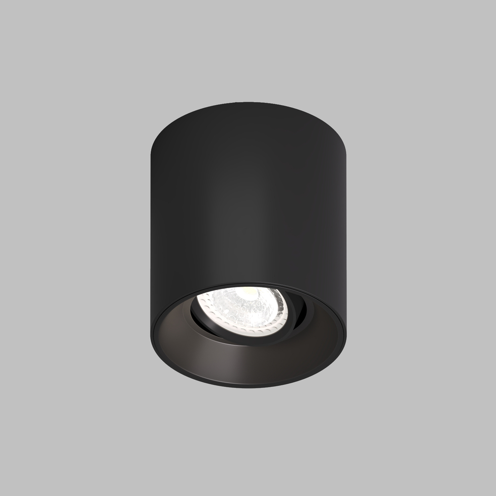 DK3040-BK Светильник накладной IP 20, 10 Вт, GU5.3, LED, черный, пластик