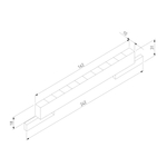 Трековый светильник 10W 3000K Mini Magnetic 85168/01