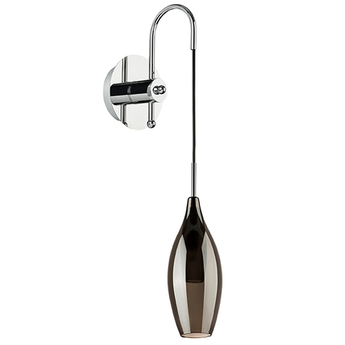 Купить 803527 Бра PENTOLA 1х25W G9 ХРОМ/ДЫМЧАТЫЙ