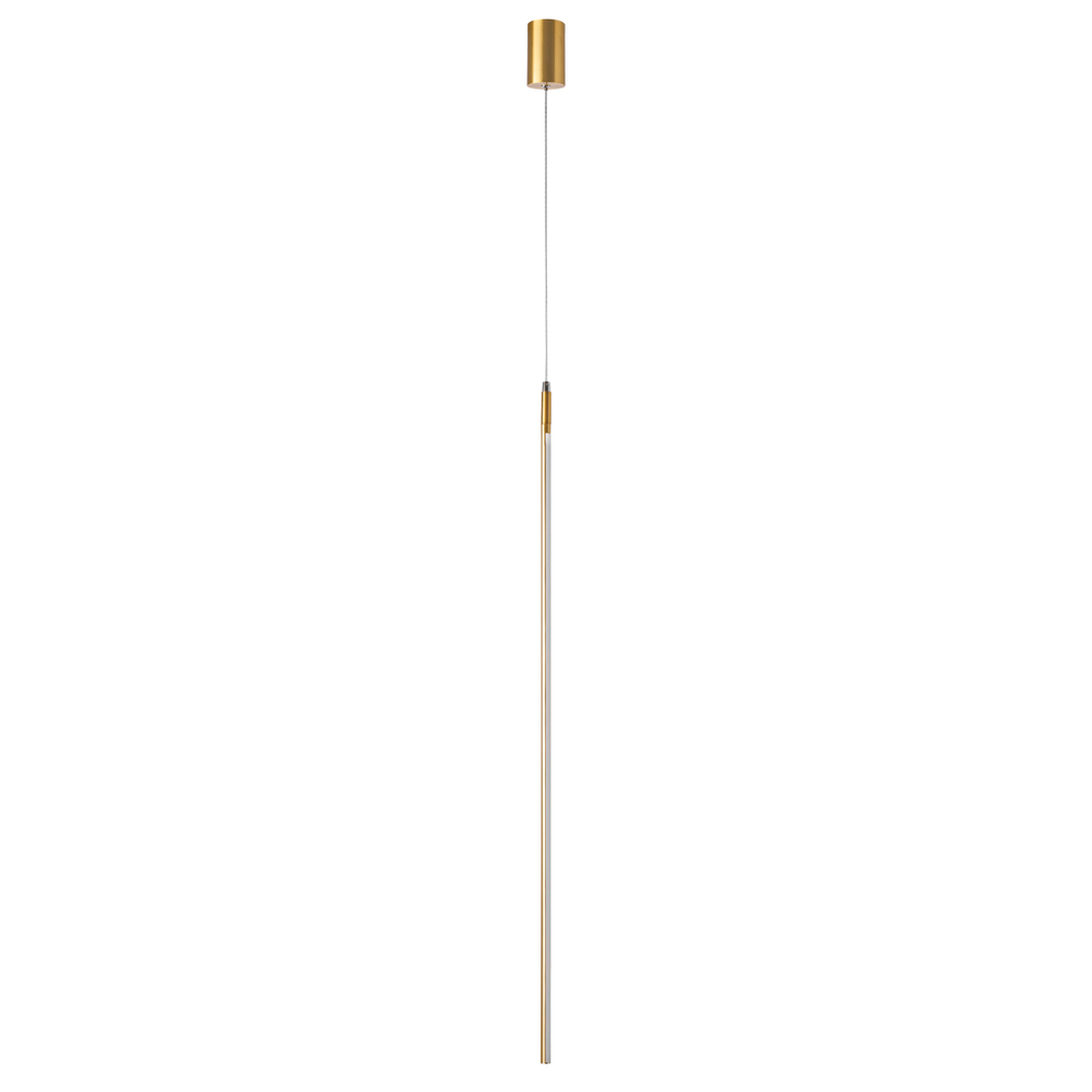 748443 Люстра TUBO LED 24W 2150LM 80G ЗОЛОТО 4000K