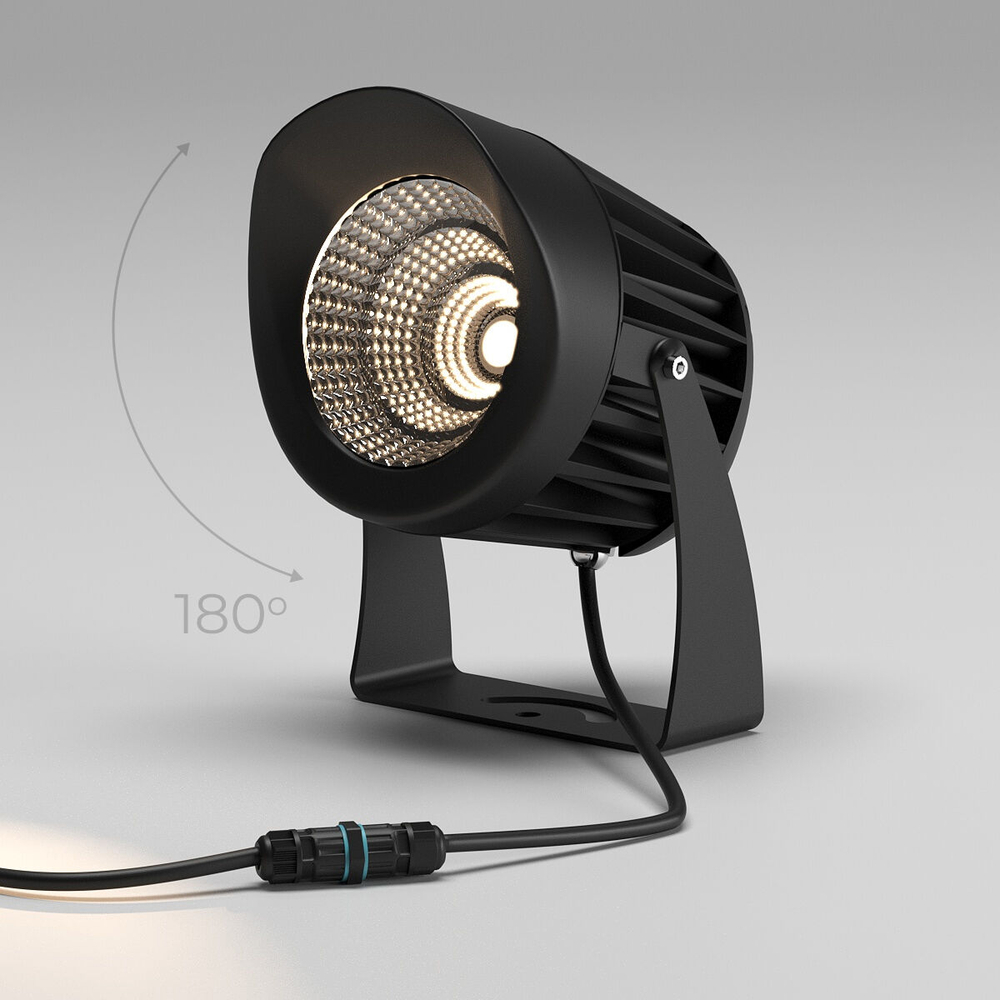 Грунтовый светильник Elektrostandard Landscape LED 4000K 29W IP65 35186/F черный