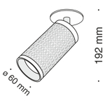 Потолочный светильник Technical C037CL-01W