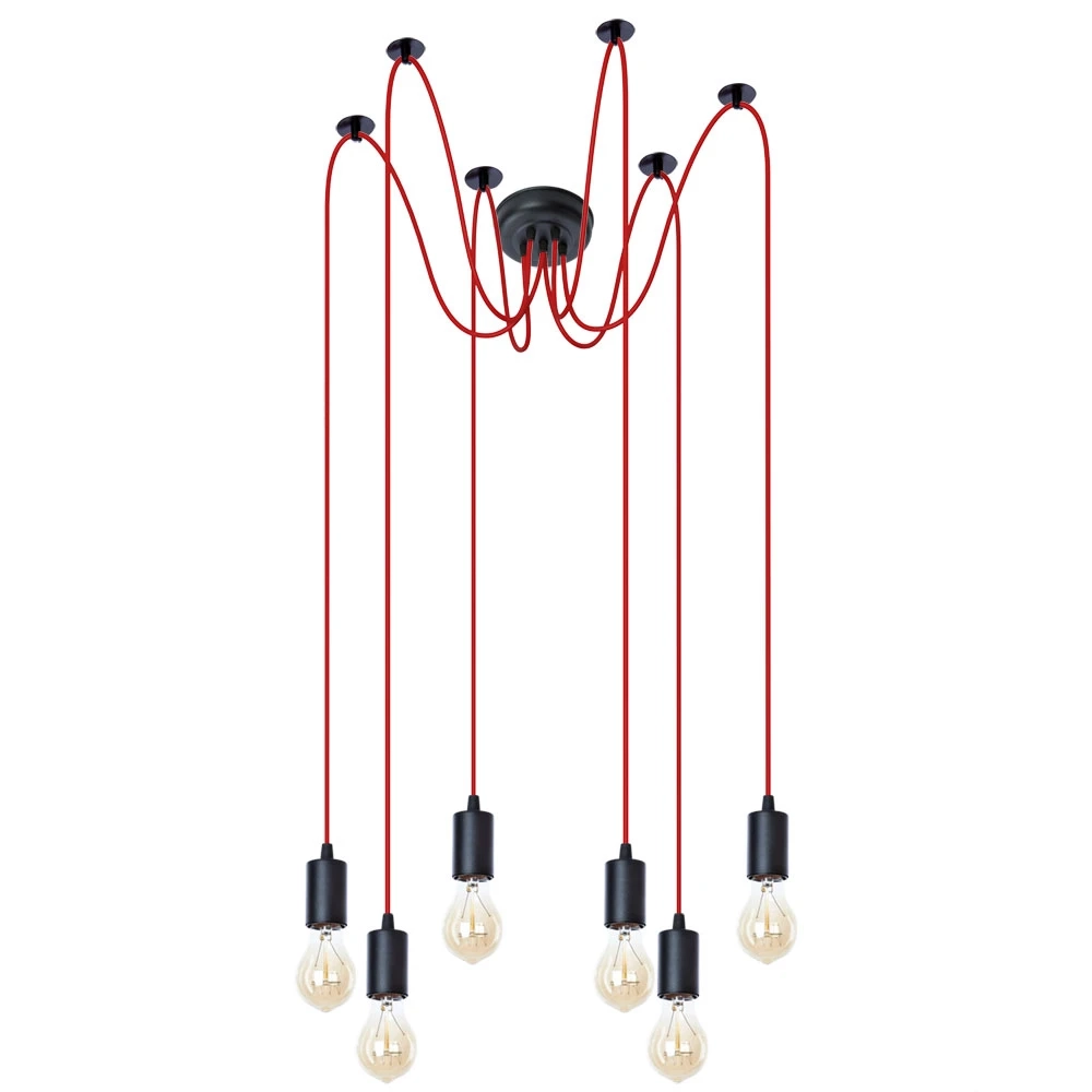Подвесная люстра Arte Lamp BENDER A4322SP-6RD