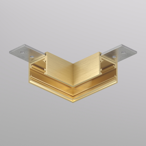 Купить TR5731-SB Угловой элемент для трека SHINE BASE 90° потолок-потолок, сатинированная латунь, алюминий