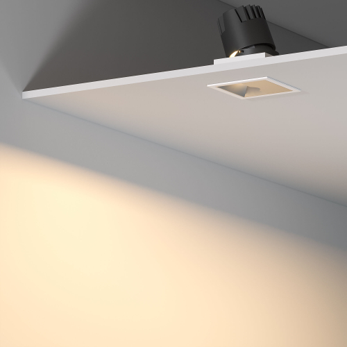 Купить Точечный светодиодный светильник 10W 3000K белый/хром 25091/LED