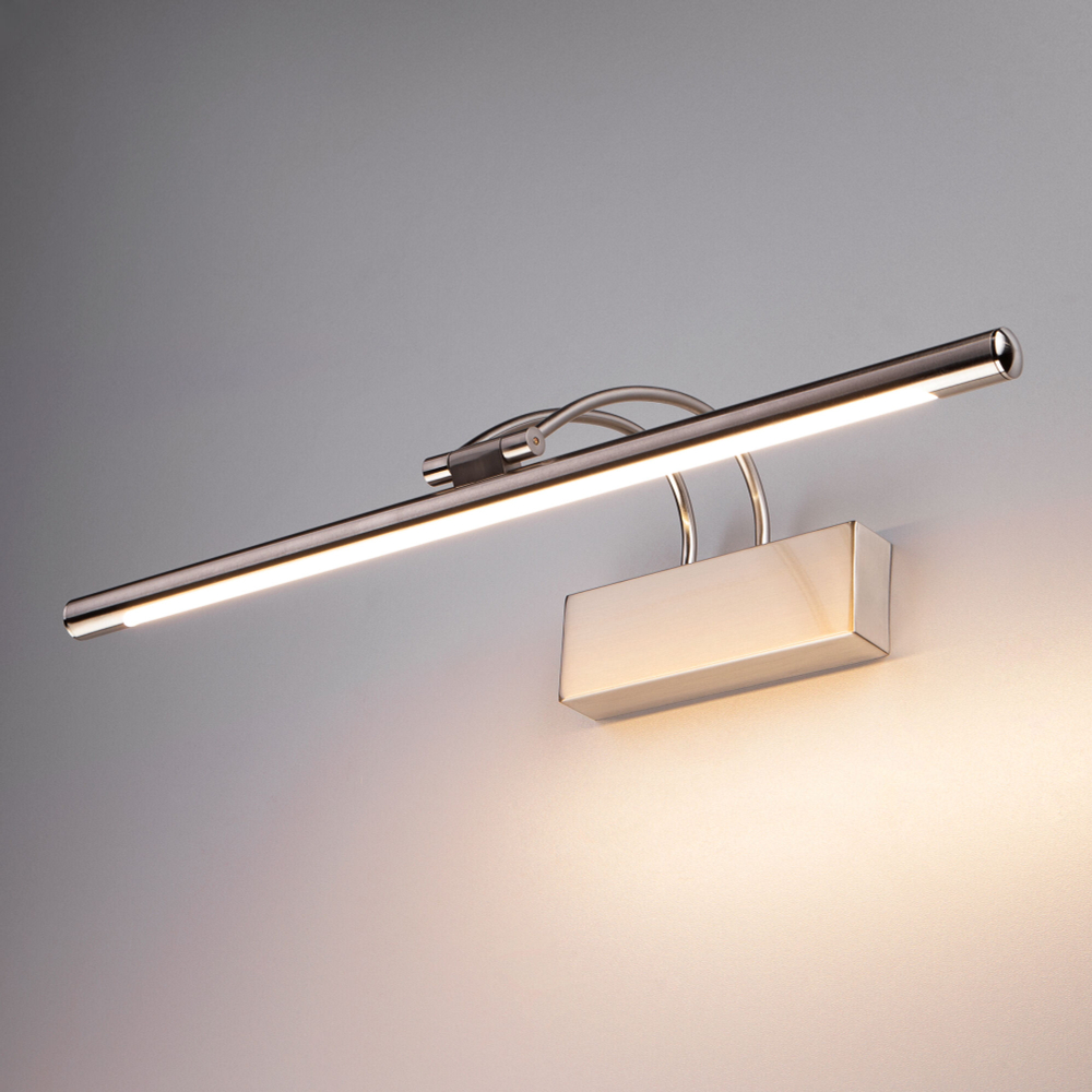 Настенный светодиодный светильник Simple MRL LED 10W 1011 IP20 никель