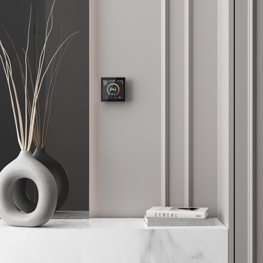 Умный сенсорный терморегулятор Werkel Wi-Fi 3500W IP20 W1851101 белый
