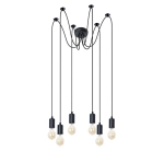 Подвесная люстра Arte Lamp BENDER A4322SP-6BK