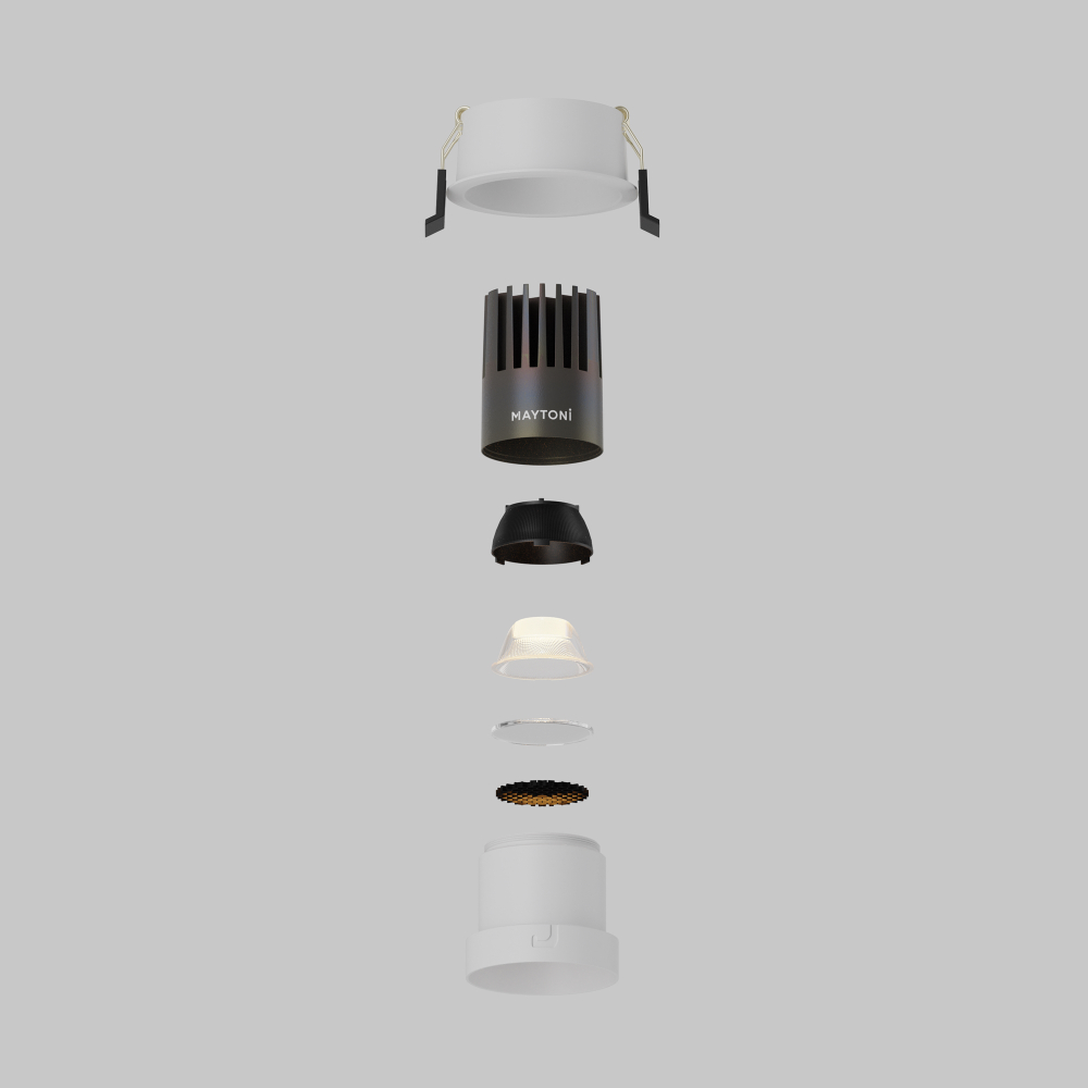 Встраиваемый светильник Technical DL116-10W-3K-W