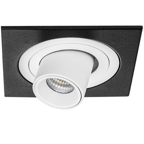 Купить i517164 Светильник INTERO TUBO LED 7W 360LM 60G ЧЕРНЫЙ/БЕЛЫЙ 4000K (217517+217164)