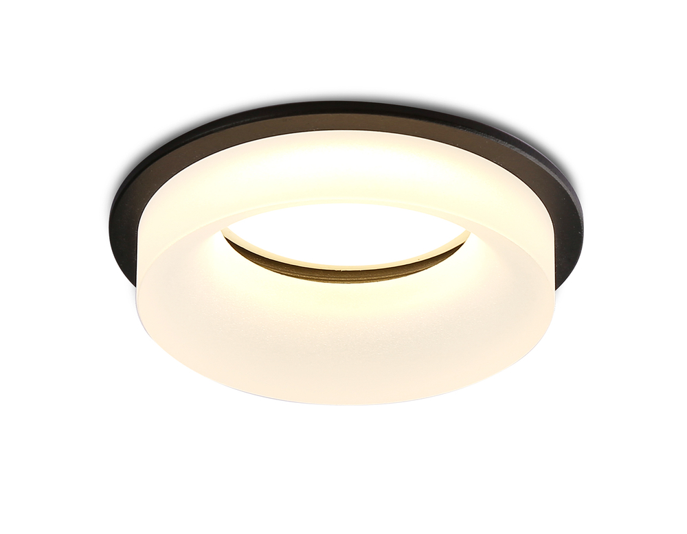 TN1303 BK/FR черный/белый матовый MR16 GU5.3 D80*42