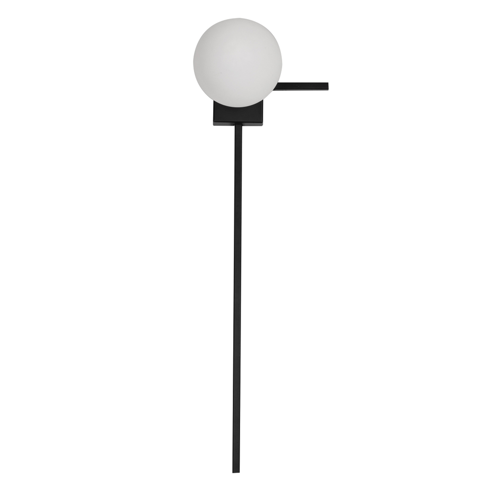 812617 Бра GLOBO 1х6W (led) G9 ЧЕРНЫЙ/БЕЛЫЙ
