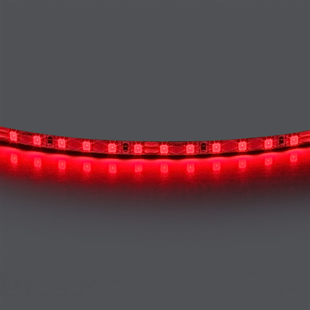 420511 Лента LIGHTSTAR LED 24V 12W 120leds/M 1600 LM/M красный IP20 1шт = 5м
