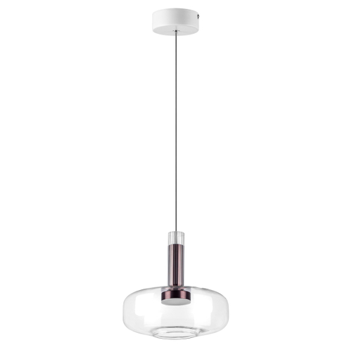 Купить 792110 Люстра DISCO 6W LED 300LM 120G БЕЛЫЙ/ПРОЗРАЧНЫЙ 3000K