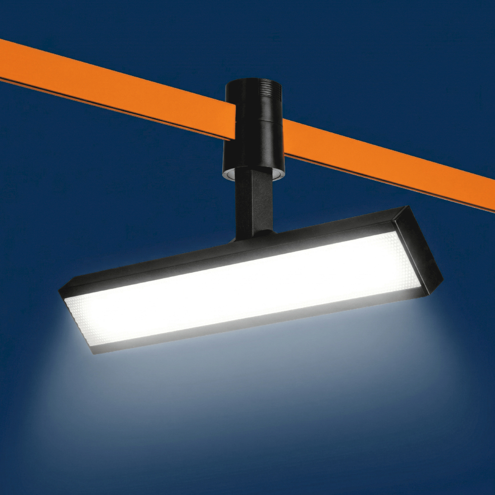 270247 Светильник 48V линейный DUE HERMES 10W 520LM 110G ЧЕРНЫЙ 4000K