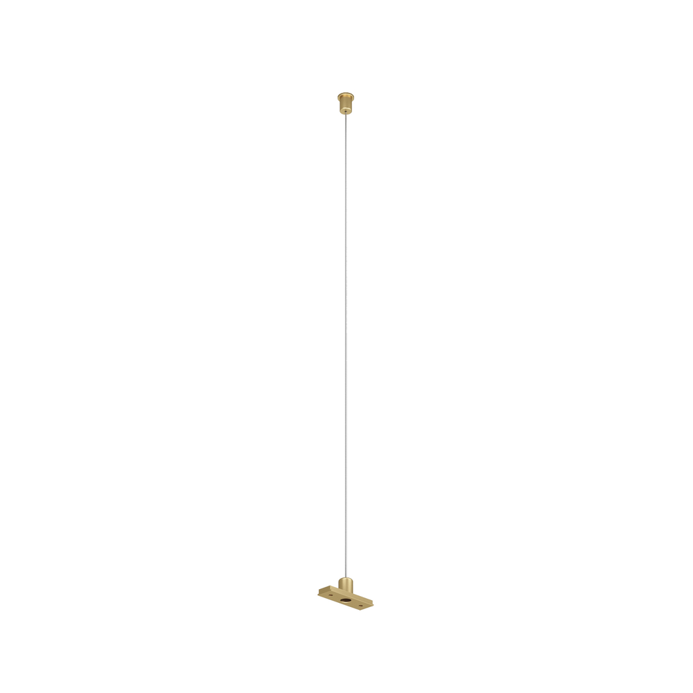 TR5718-SB Механический подвес для трека SHINE BASE, 48V DC, IP20, 2м, сатинированная латунь, алюминий