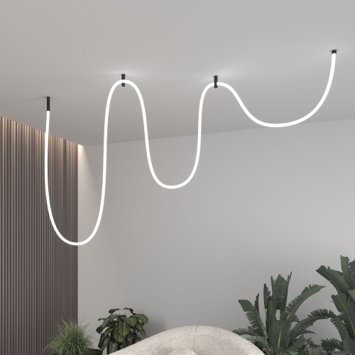 Купить Гибкий неон 336 Led 12 Вт IP20 4200K Full light круглый дневной белый, 5 м 24V 12W 336Led 2835 IP20