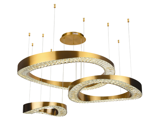 Купить 07676-80+60+40,20 Люстра Тауна бронза Led 140W