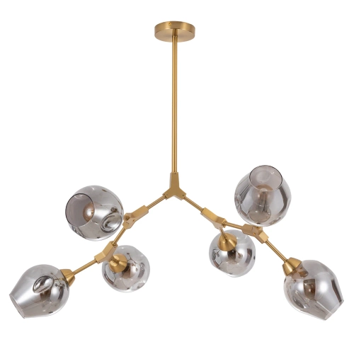 Купить Люстра на штанге Arte Lamp YUKA A4103SP-6PB