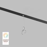 DK8064-BK Аксессуар для подвесного светильника SMART RAY, черный, алюминий