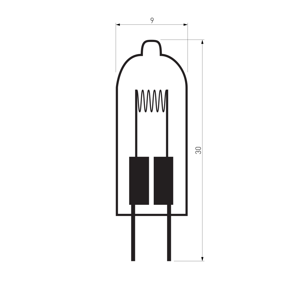 Галогенная лампа 35W G4 G4 12V35W Super Light