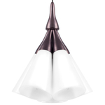 757150 Люстра CONE 5х10W (led) E14 КОФЕЙНЫЙ/БЕЛЫЙ