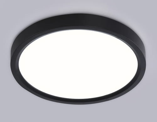 Купить FZ1902 BK черный IP54 13W 3000K-6500K CCT-переключатель D230*25 (Без ПДУ)
