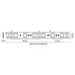 400054 Лента 5050LED12V 14.4W/m 60LED/m 10-12lm/LED IP20 4200K-4500K 200m/box НЕЙТРАЛЬНЫЙ БЕЛЫЙ СВЕТ