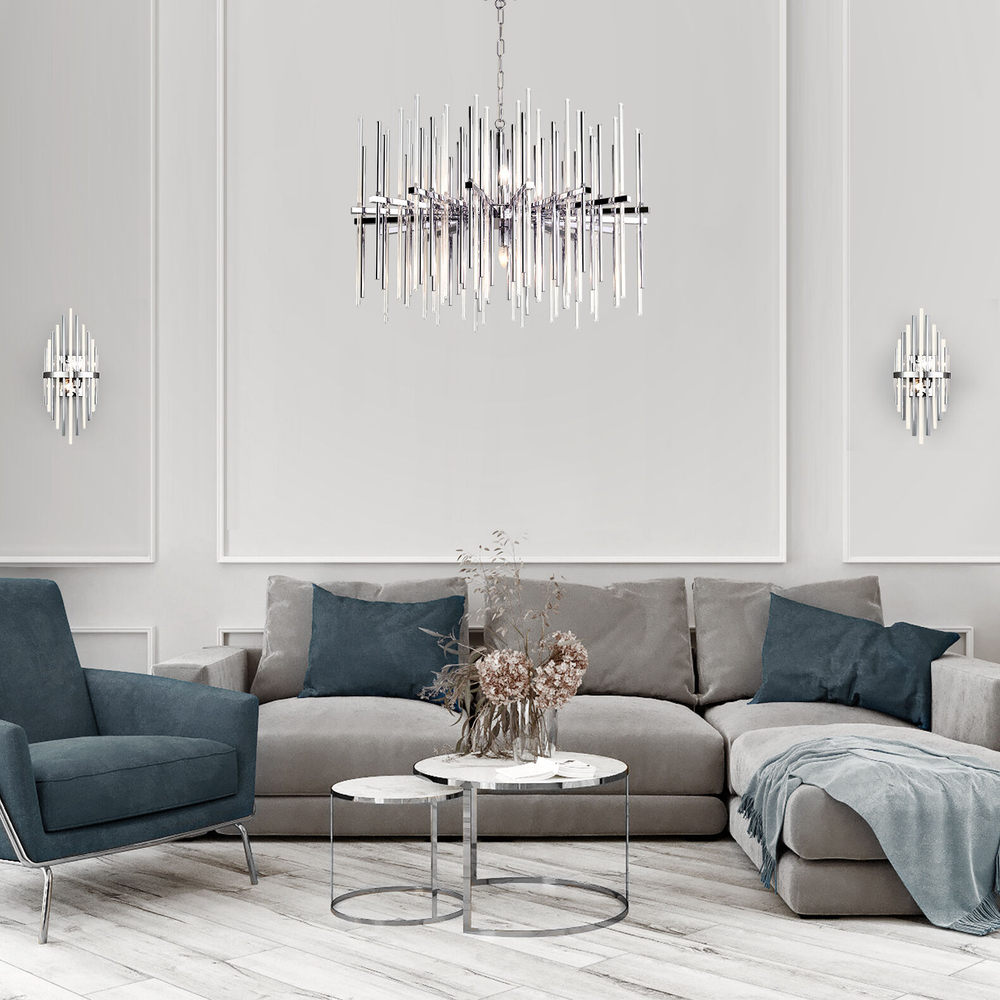 Умный подвесной светильник Bogate's Allure 355/8 355/8 Smart хром