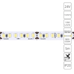 Светодиодная лента 24V 14,4W/m 6000К 5м Arte Lamp TAPE A2418008-03-6K