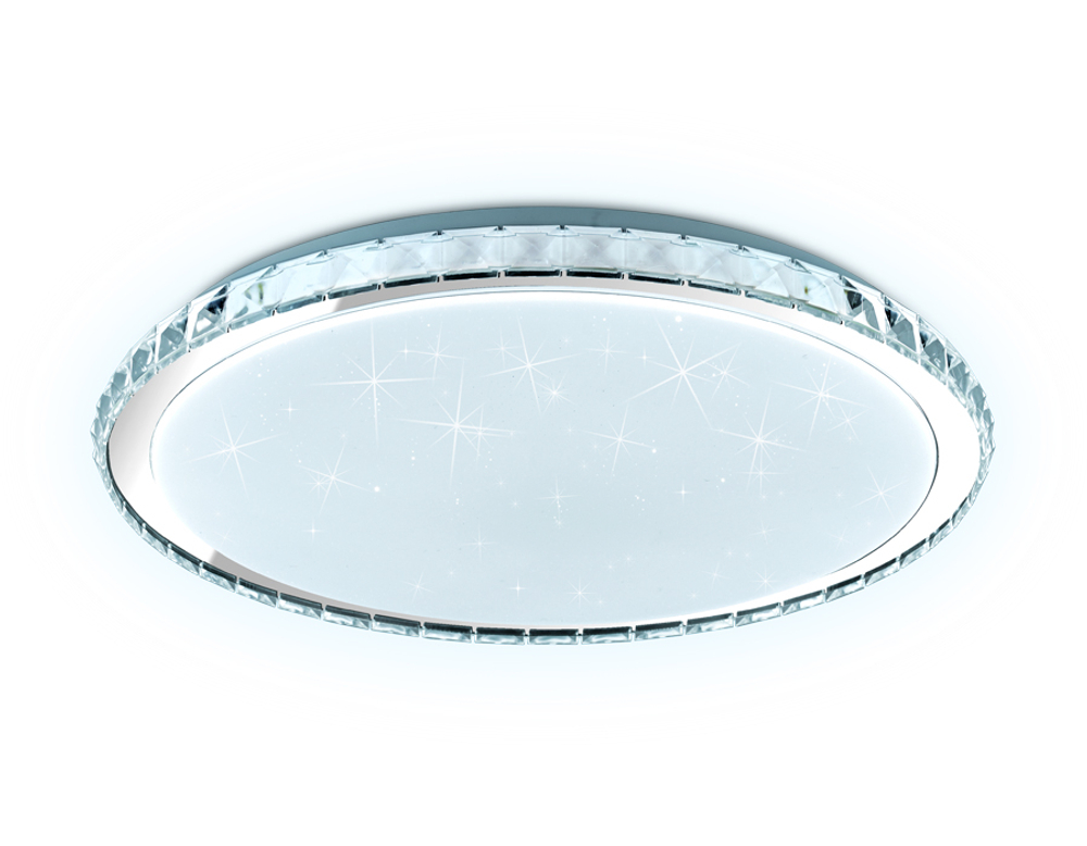 FF501 CH хром 60W 3000-6400K D400*70 (ПДУ ИК)