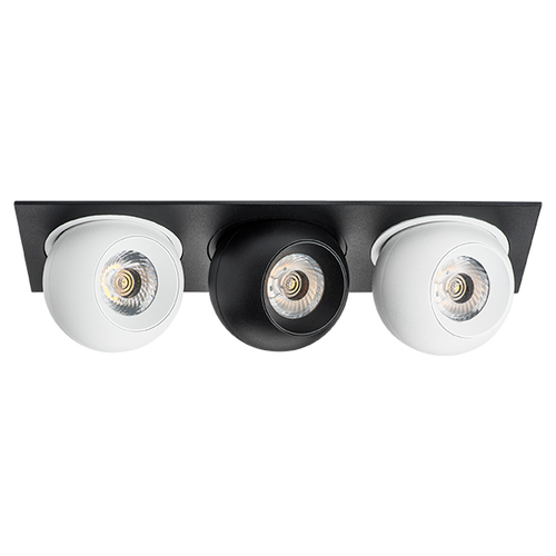 Купить i537647464 Светильник INTERO LED 9W*3 850LM*3 24G ЧЕРНЫЙ/БЕЛЫЙ 4000K (217537+217064+217074+217064)