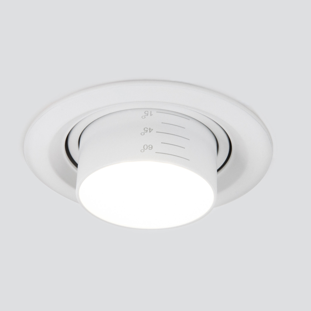 Встраиваемый точечный светодиодный светильник 9920 LED 15W 4200K белый
