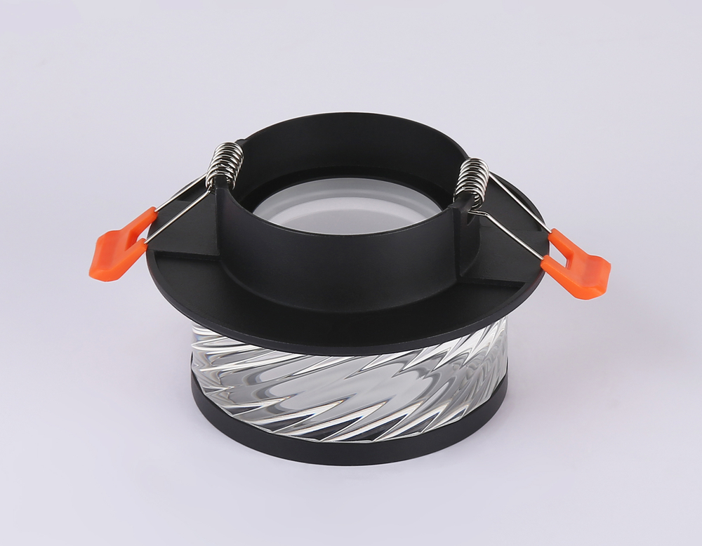 TN1252 SBK/CL черный песок/прозрачный GU5.3 D98*58