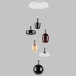 792169 Люстра DISCO 6x6W LED 1200LM 120G БЕЛЫЙ/МУЛЬТИКОЛОР 3000К