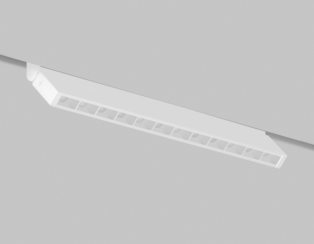 GL2359 WH белый IP20 9W 3CCT 3000-6000K 48V 38° 200*10*73