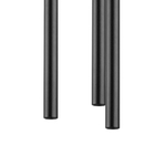 L5T747247 Люстра TUBO LED 25W 1600LM 25G ЧЕРНЫЙ 4000K (574727+747247 (5шт)