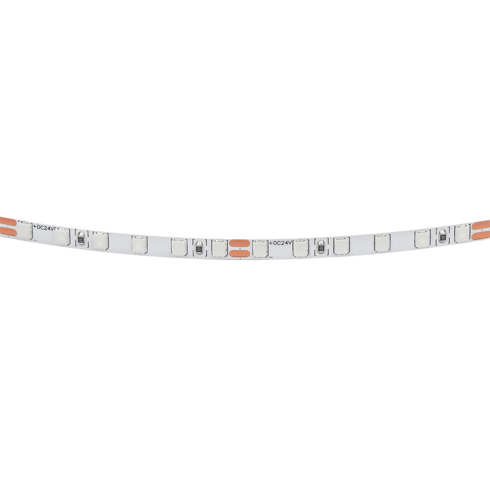 420511 Лента LIGHTSTAR LED 24V 12W 120leds/M 1600 LM/M красный IP20 1шт = 5м