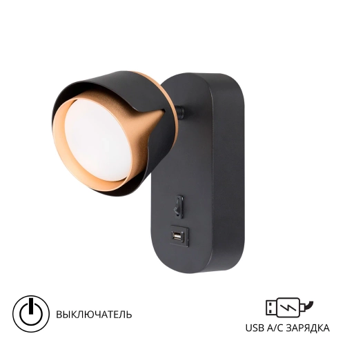 Купить Спот Arte Lamp AMAKS A8026AP-1BK