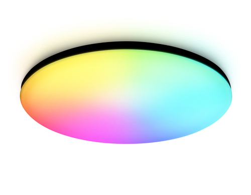 Купить FZ2005 BK черный IP54 25W 3000K-6500K+RGB Wi-Fi Алиса/Tuya/Smart Home/Alexa D370*55 (ПДУ ИК)