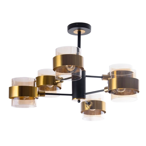 Купить Люстра на штанге Arte Lamp CARLO A8205SP-6BK